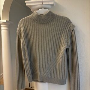Catherine Malandrino Light Green Cashmere Sweater